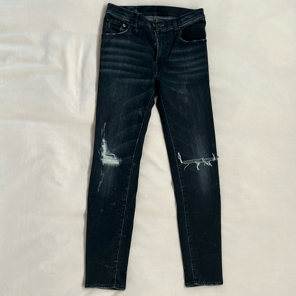 R13 Black Denim Jeans